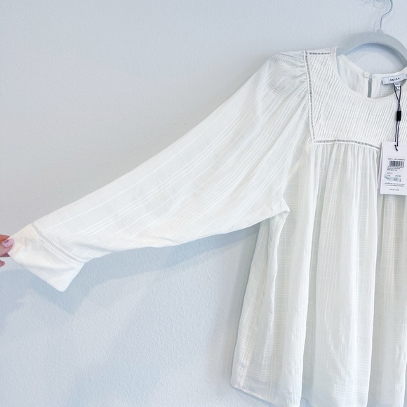 REISS MARCIA LADDER INTEREST BLOUSE New With Tags - Picture 11 of 14